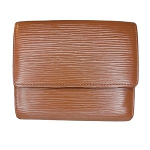 LV Brown Epi wallet